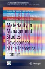 [PDF]Materiality in Management Studies: Development of the Theoretical Frontier