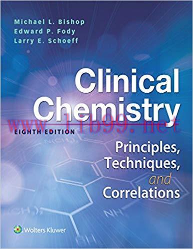 (PDF)Clinical Chemistry: Principles, Techniques, Correlations 8th Edition