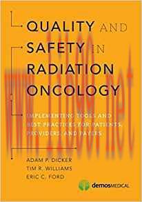 [PDF]Quality and Safety in Radiation Oncology