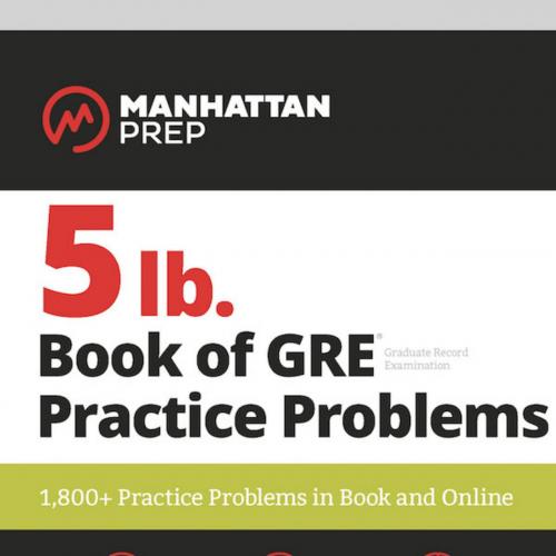 5 lb. Book of GRE Practice Problems