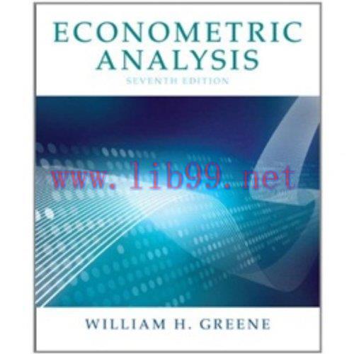 [FOX-Ebook]Econometric Analysis, 7th Edition