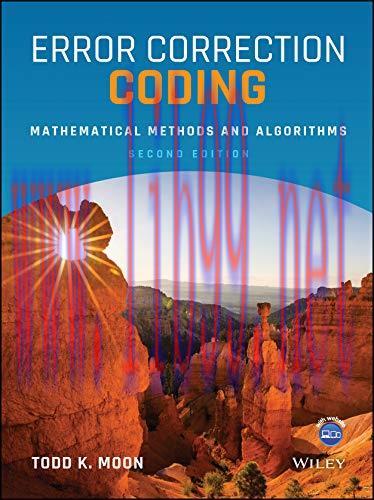 [FOX-Ebook]Error Correction Coding: Mathematical Methods and Algorithms, 2nd Edition