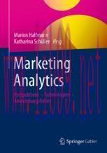 [PDF]Marketing Analytics: Perspektiven &ndash; Technologien &ndash; Anwendungsfelder