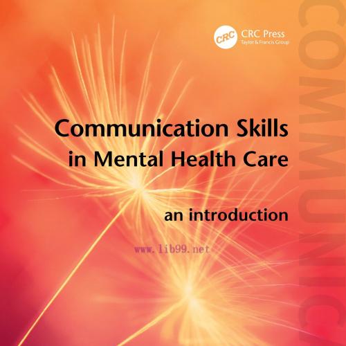 [AME]Communication Skills in Mental Health Care (EPUB)