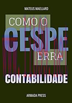 (PDF)Como o Cespe erra: Contabilidade (Teste-A-Prova Livro 30) (Portuguese Edition)