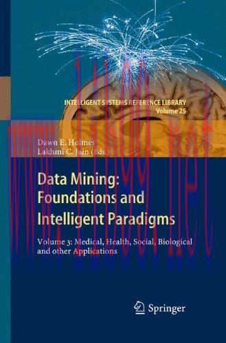 [FOX-Ebook]Data Mining: Foundations and Intelligent Paradigms: Volume 3