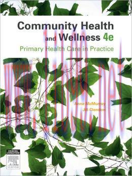 [AME]Community Health and Wellness: Primary Health Care in Practice, 4th Edition