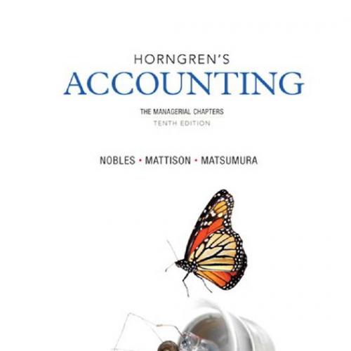 Horngren's Accounting 10th Edition