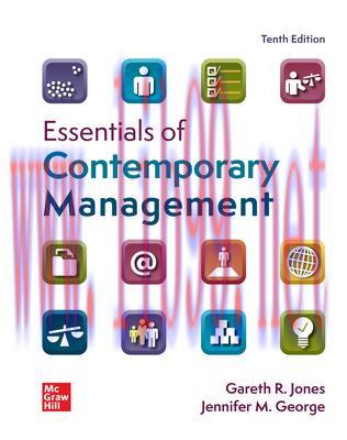 [PDF]ISE Ebook Essentials of Contemporary Management 10th Edition [Gareth R. Jones]