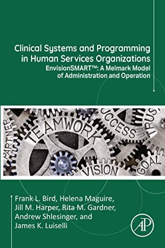 Clinical Systems and Programming in Human Services Organizations