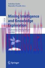 [PDF]Mining Intelligence and Knowledge Exploration: 9th International Conference, MIKE 2023, Kr...