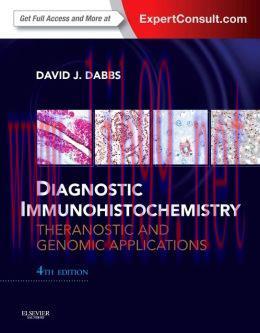 [AME]Diagnostic Immunohistochemistry: Theranostic and Genomic Applications, 4th Edition (ORIGIN...