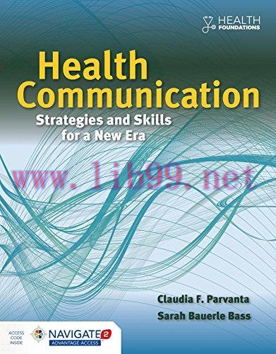 [AME]Health Communication: Strategies and Skills for a New Era