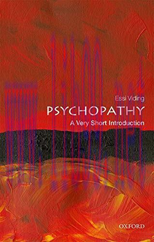 [AME]Psychopathy: A Very Short Introduction (Original PDF)