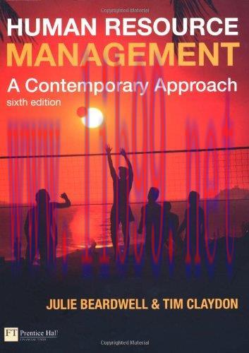 [FOX-Ebook]Human Resource Management: A Contemporary Approach, 6th Edition