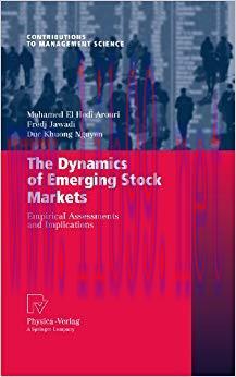 (PDF)The Dynamics of Emerging Stock Markets: Empirical Assessments and Implications (Contributi...