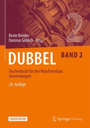 Dubbel Taschenbuch f&uuml;r den Maschinenbau 2 Anwendungen