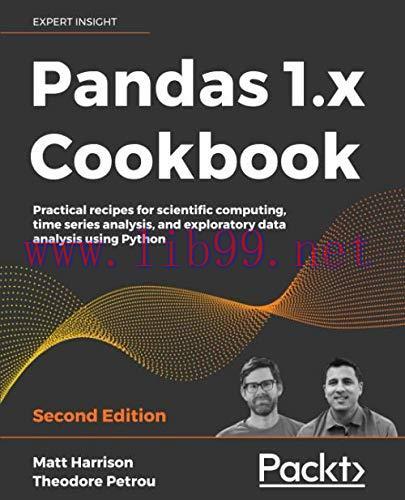 [FOX-Ebook]Pandas 1.x Cookbook, 2nd Edition