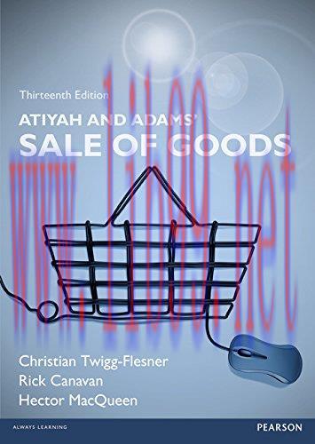 [FOX-Ebook]Atiyah and Adams' Sale of Goods, 13th Edition