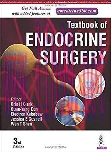 [PDF]Textbook of Endocrine Surgery 3rd Edition [Orlo H., M.D. Clark]