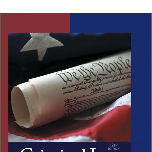 Criminal Law 12 by Joel Samaha - Administrator