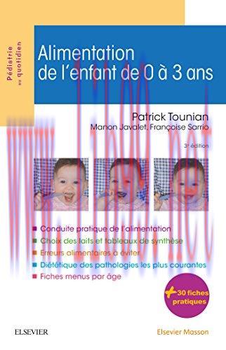 [AME]Alimentation de l'enfant de 0 &agrave; 3 ans, 3e (Original PDF)