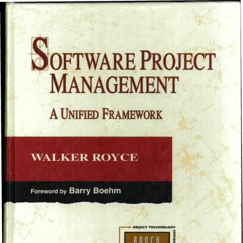 Software Project Management- A Unified Framework