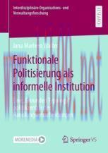 [PDF]Funktionale Politisierung als informelle Institution: Eine &bdquo;Grounded Typology&ldquo; politikzent...