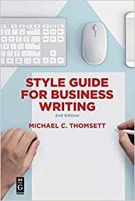 Style Guide for Business Writing 2nd Edition