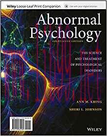 [PDF]Abnormal Psychology The Science and Treatment of Psychological Disorders 14th Edition PDF+...