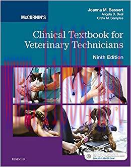 (PDF)McCurnin&rsquo;s Clinical Textbook for Veterinary Technicians &ndash; E-Book 9th Edition