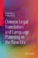 [PDF]Chinese Legal Translation and Language Planning in the New Era