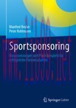 [PDF]Sportsponsoring: Voraussetzungen und Praxisbeispiele f&uuml;r erfolgreiche Partnerschaften