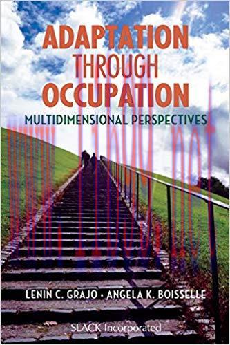 [PDF]Adaptation Through Occupation: Multidimensional Perspectives