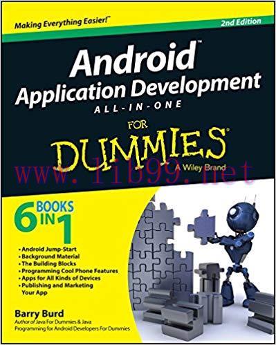 Android Application Development All-in-One For Dummies 2nd Edition,