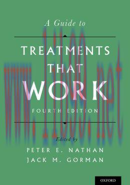 [AME]A Guide to Treatments That Work, 4th Edition