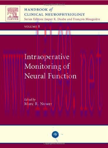[AME]Intraoperative Monitoring of Neural Function: Handbook of Clinical Neurophysiology (Volume...