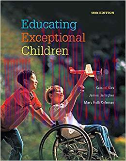 Test Bank for Educating Exceptional Children 14th Edition