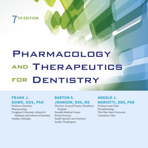 Pharmacology and Therapeutics for Dentistry 7th Edition