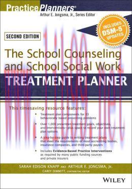 [AME]The School Counseling and School Social Work Treatment Planner, with DSM-5 Update_s, 2nd E...