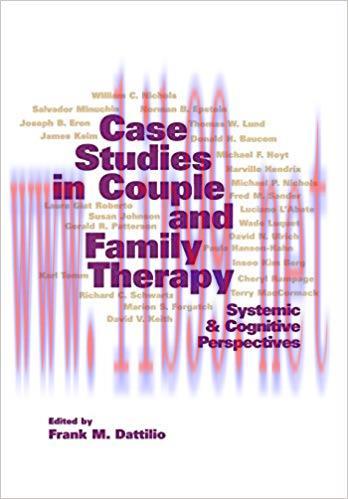 (PDF)Case Studies in Couple and Family Therapy: Systemic and Cognitive Perspectives (The Guilfo...