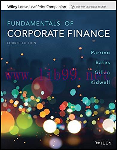 [EPUB]Fundamentals of Corporate Finance, 4th Edition [Robert Parrino]