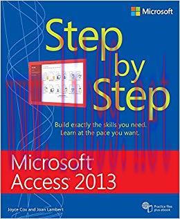 Microsoft Access 2013 Step by Step 1st Edition