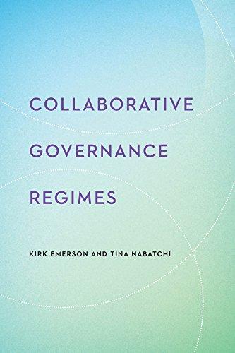 (PDF)Collaborative Governance Regimes (Public Management and Change series)
