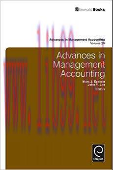 (PDF)Advances in Management Accounting