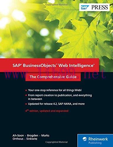 [FOX-Ebook]SAP BusinessObjects Web Intelligence (Webi) 4.2: The Comprehensive Guide, 4th Editio...