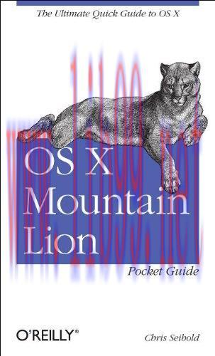 [FOX-Ebook]OS X Mountain Lion Pocket Guide