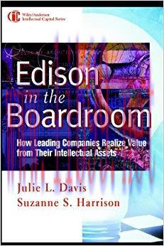 Edison in the Boardroom 1st Edition