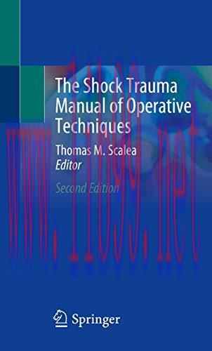 [AME]The Shock Trauma Manual of Operative Techniques, 2nd Edition (Original PDF)