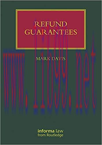 (PDF)Refund Guarantees (Lloyd&rsquo;s Shipping Law Library) 1st Edition